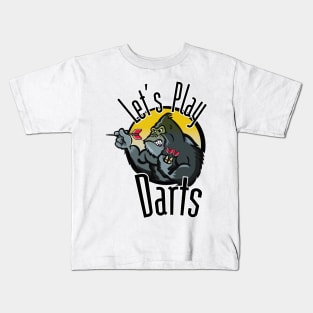 Let's Play Darts Kids T-Shirt